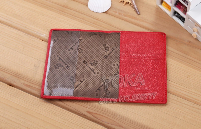 2016 НОВЫЙ Мужчины и Женщины Из Натуральной кожи паспорт мешок. мода реального