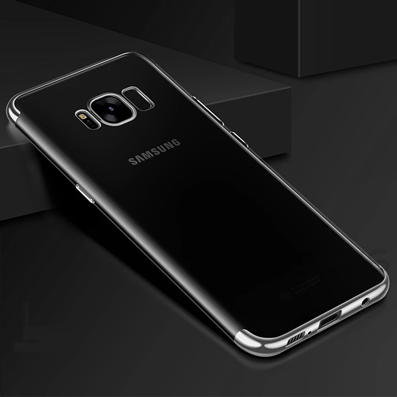 Armor Transparent TPU Case For Samsung Galaxy S20 Ultra S8 S9 S10 Plus A6 A7 A8 J4 J6 2018 A5 2017 J5 S10E Note 8 9 10 Lite Cover|Бамперы| |