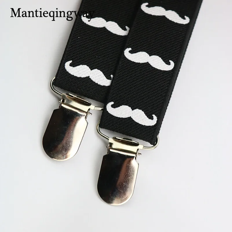 Mantieqingway/подтяжки для детей с рисунком бороды; вечерние подтяжки для мальчиков и девочек; аксессуары на бретельках; подарок для отдыха; Tirantes