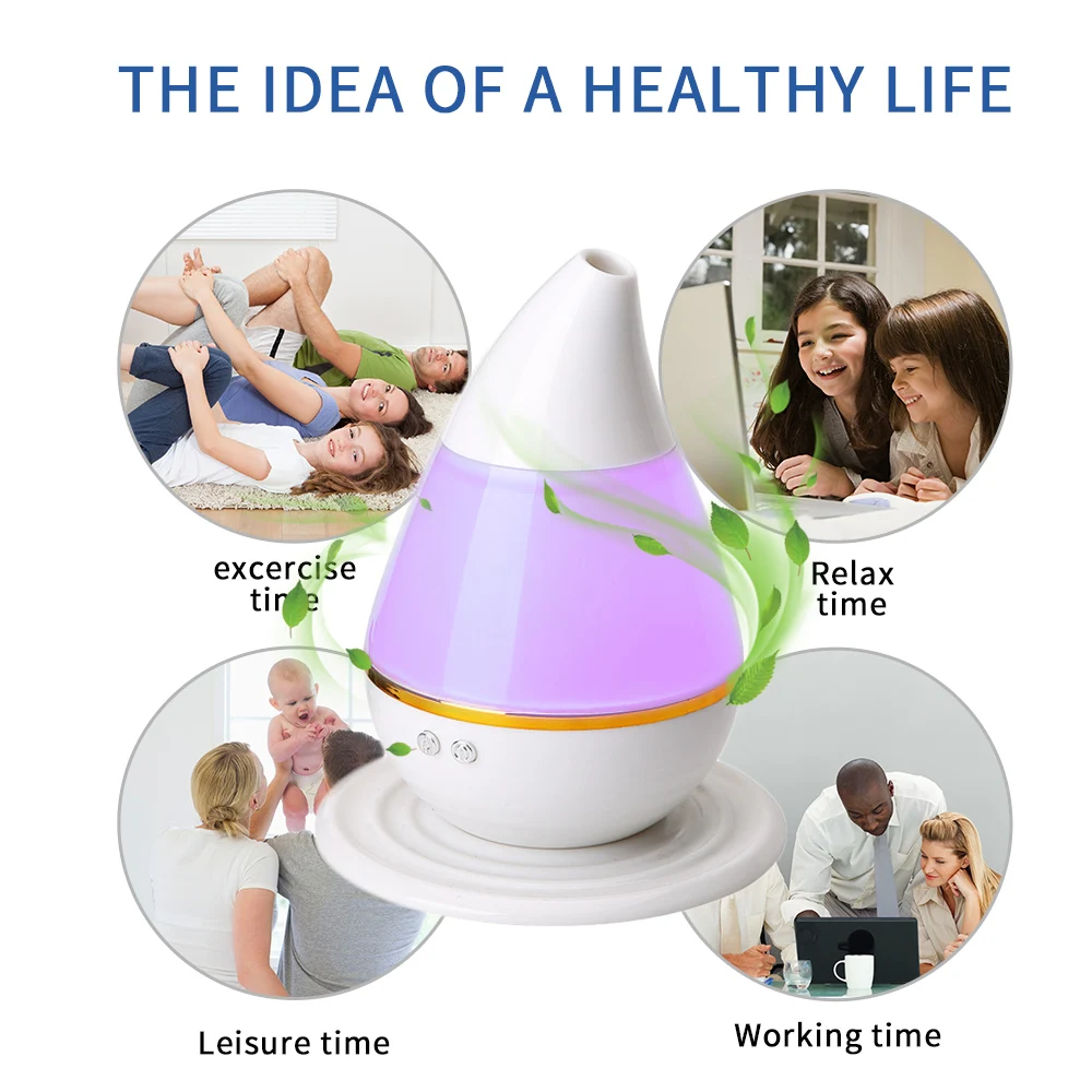 FUNHO светодио дный Светодиодные Красочные огни прохладной воды Vernevelaar Diffuseur Huile