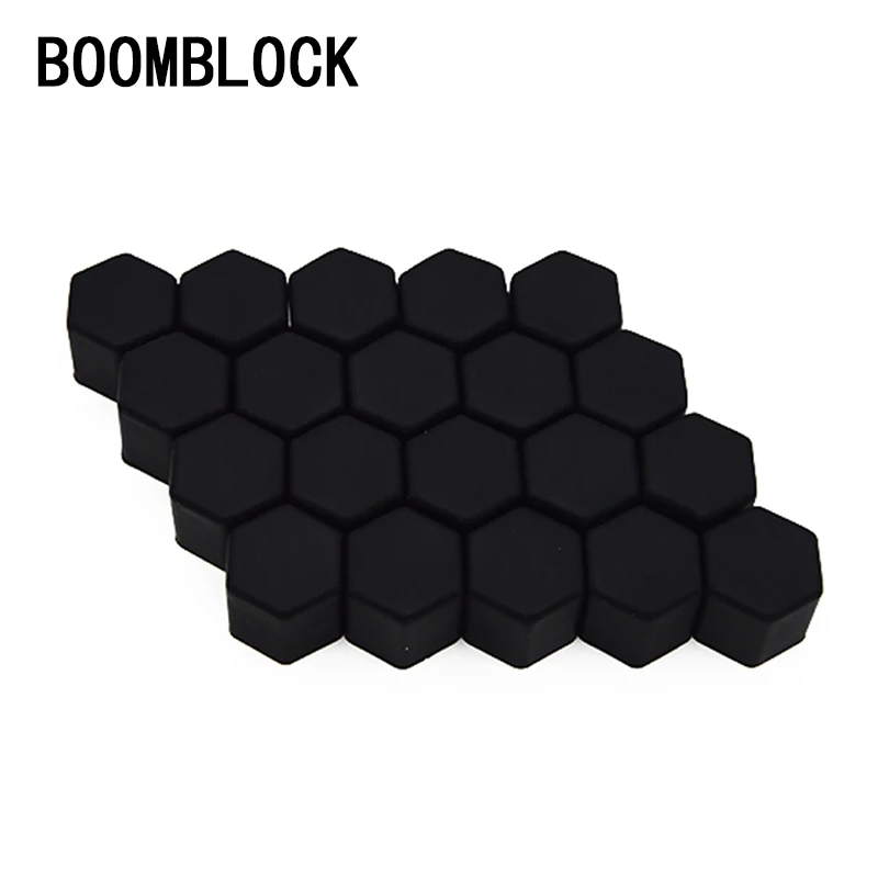 Втулка колеса автомобиля BOOMBLOCK 20 шт. силиконовая Ступица с крышкой для винта Toyota C