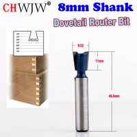 1pc 8mm shank high quality dovetail router bit 38 x 14 degree carbide engraving tool milling cutter wood cutter
