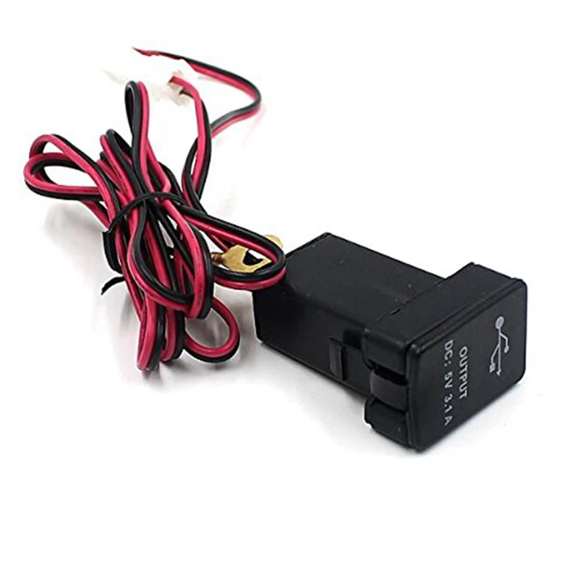 Новый 12-24 в автомобильный двойной USB-порт адаптер зарядное устройство для