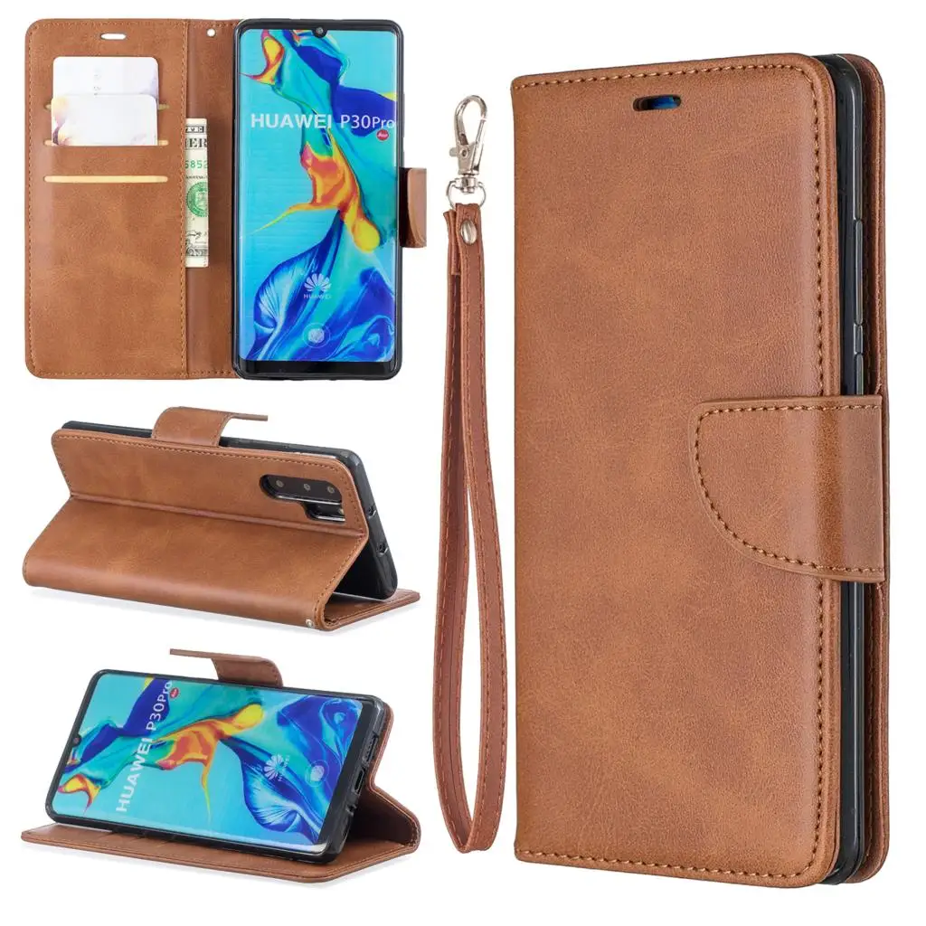 Мягкий чехол из искусственной кожи ягненка для Huawei PSMART Z/ P10 Lite/ P30/ P30pro/ Mate 20/ P20 lite/