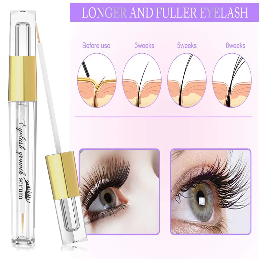 1 шт. мощный увеличитель сыворотки для ресниц Макияж лечение роста усилитель