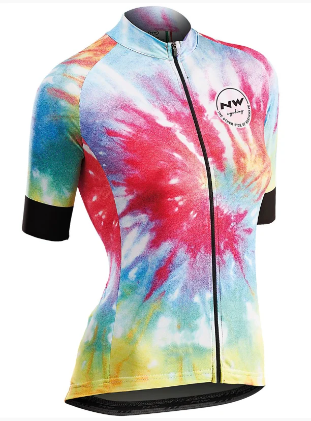 Jerseys NW, новинка, Женский комплект из Джерси для велоспорта, одежда с коротким рукавом, быстросохнущая, профессиональная команда, MTB, велосипедный, дорожный, для езды, одежда, Northwave - Цвет: Jerseys