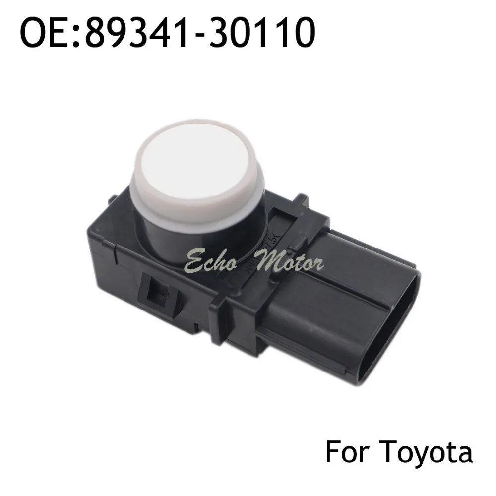 

New 89341-30110 188400-8080 PDC Parking Ultrasonic Sensor White Color For Toyota