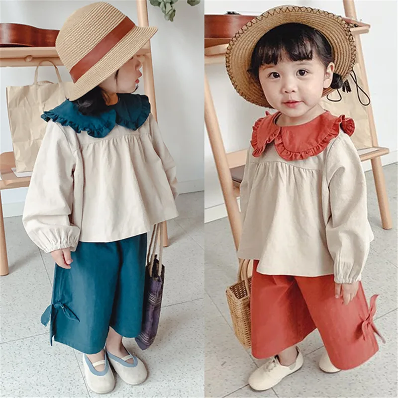 Весенний комплект детской одежды 2020 футболка с длинными рукавами + штаны