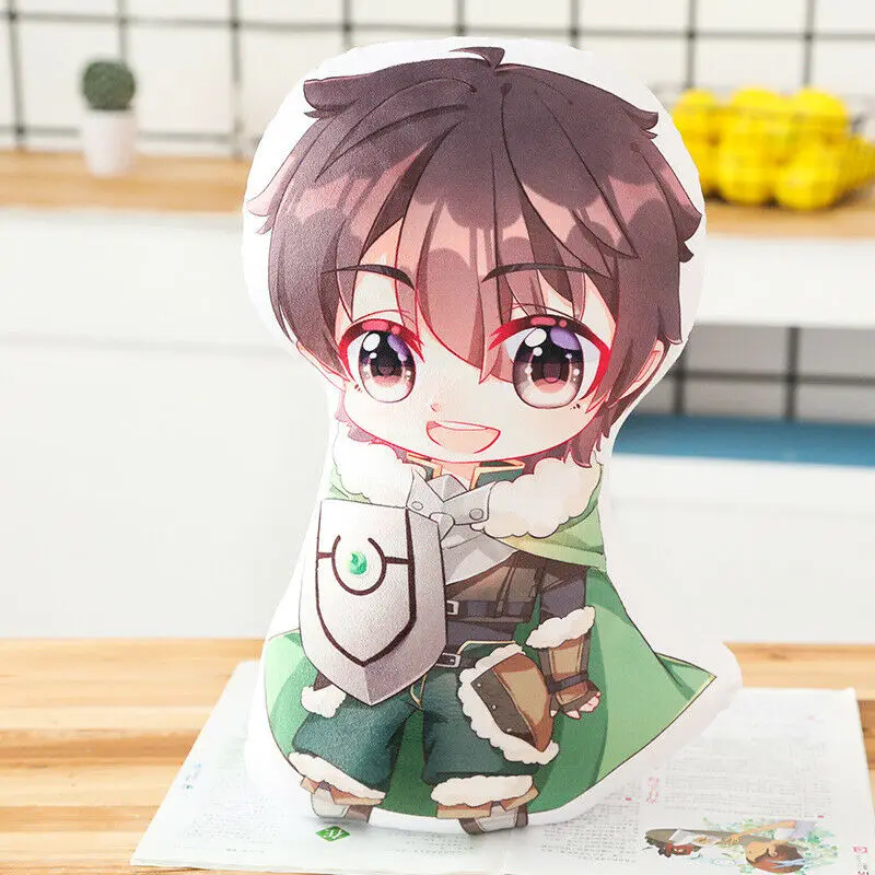 3D подушка восстание щит герой Rafutaria Naofumi Iwatani плюшевая кукла|Реквизит для