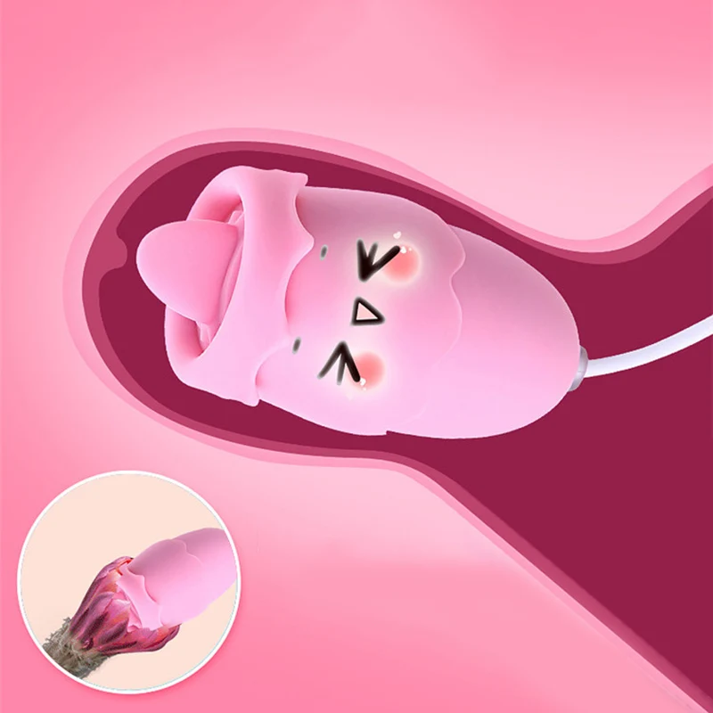 1 шт. Вибраторы для языка USB Вибрационный яйцо 11 скоростей G-spot массажа влагалища