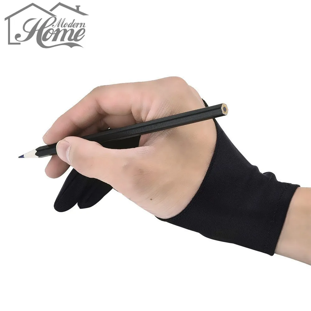 Перчатки для рисования с 2 пальцами противообрастающие художники любого