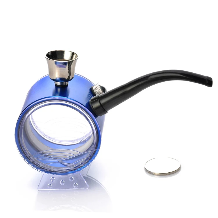 1 х мини металл и пластик кальяна трубка для курения наргиле пузырьковая чаша