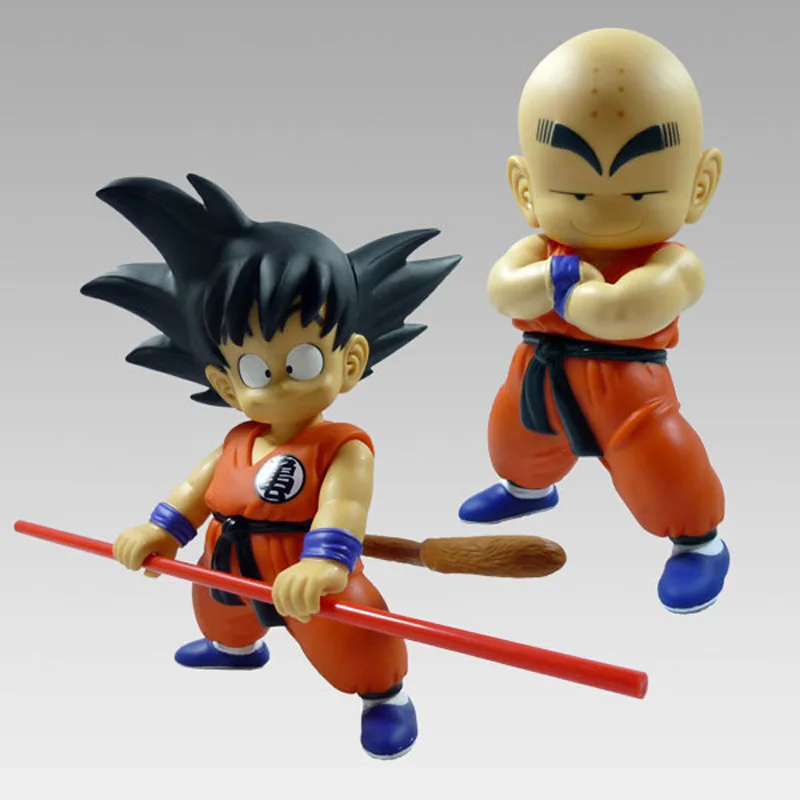 2 шт./компл. Dragonball Z крилин куририн Сон Гоку Kakarotto ПВХ Фигурки игрушки|toy rabbit|toy artfigure