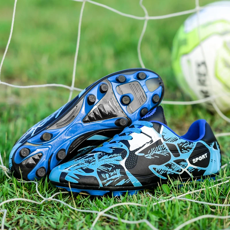 Мужская футбольная обувь уличная тренировочная серия пауков мужские футбольные