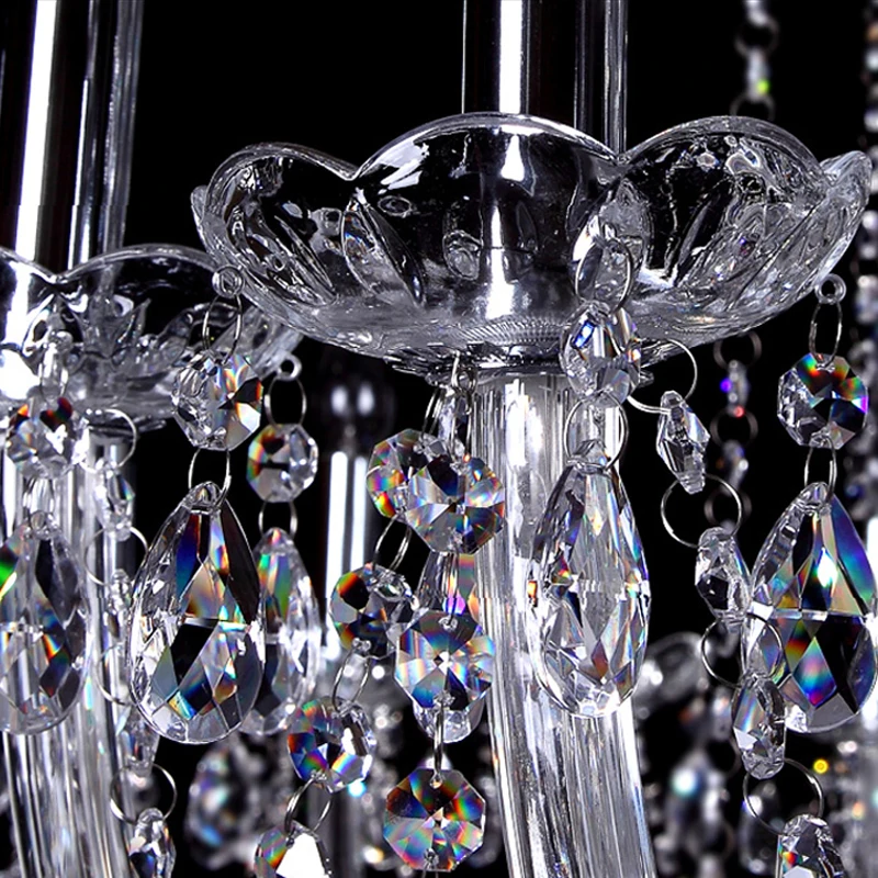 Хрустальная люстра в европейском стиле для гостиной Роскошная лампа дома