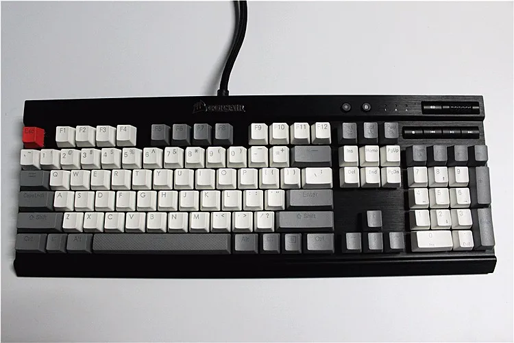MP 108/87 клавиш Просвечивающая подсветка PBT Keycap для Corsair STRAFE K65 K70 Logitech G710+ Проводная USB механическая клавиатура Keycap