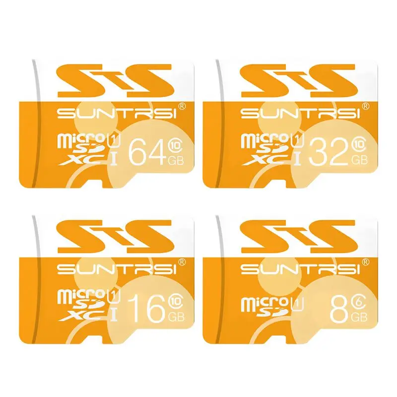 Suntrsi Высокая Скорость карта micro sd 32 ГБ 64 г class10 памяти флэш-карты class 6 16 8 128 МБ для