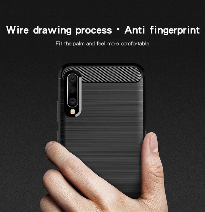 Чехол MOFI для Samsung Galaxy A40 A50 A70 силиконовый чехол мягкий тонкий из ТПУ телефона