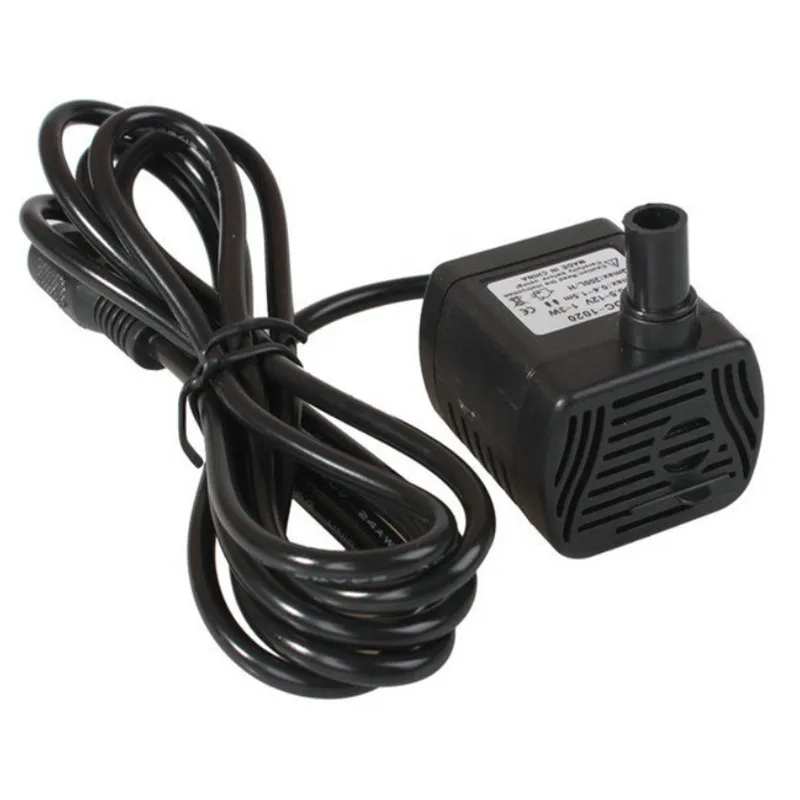 Maisi Ultra-Quiet 12V DC Water Submersible Pump Brushless Motor Tool For Garden Aquarium ABS Material with 1.5M Power Line | Обустройство