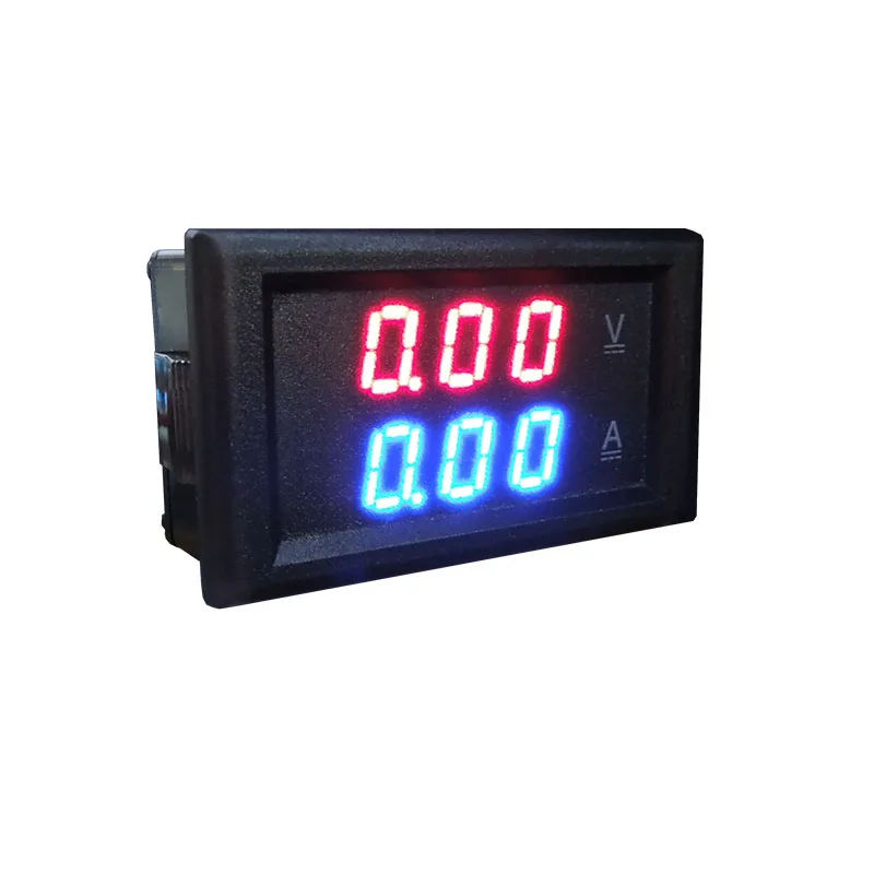 Цифровой вольтметр-Амперметр YB28VA DC LED измеритель напряжения и тока DC10A с
