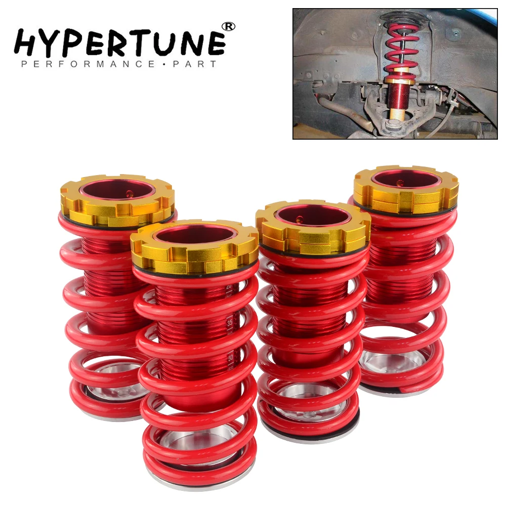 Гипертонизированные кованые алюминиевые комплекты Coilover для Honda Civic 88 00 красные