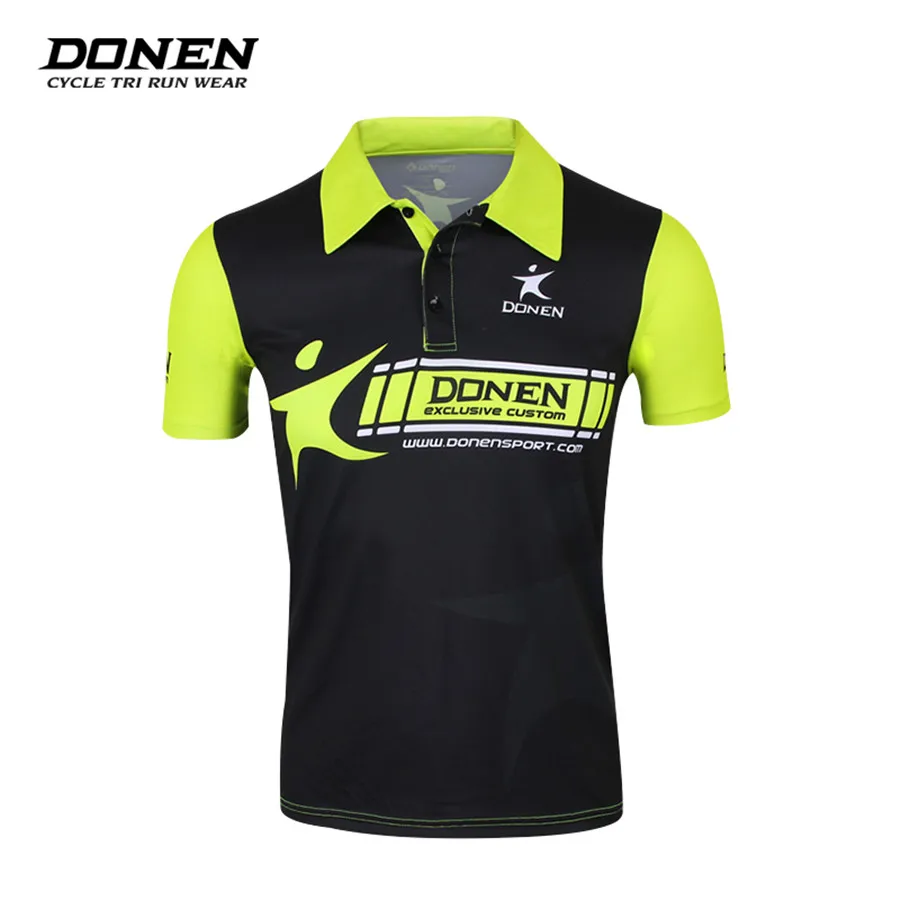 DONEN Golf Polo рубашка Стиль велосипедная одежда Велоспорт Джерси анти-пот дышащие для