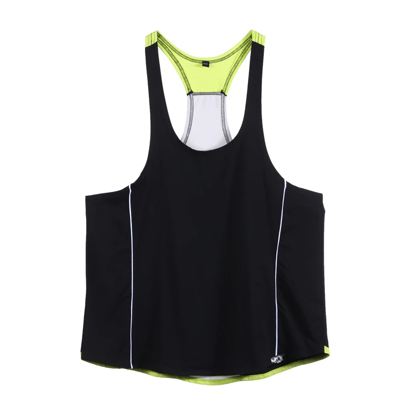 Мужской спортивный жилет для бега тренажерного зала майка без рукавов мышц