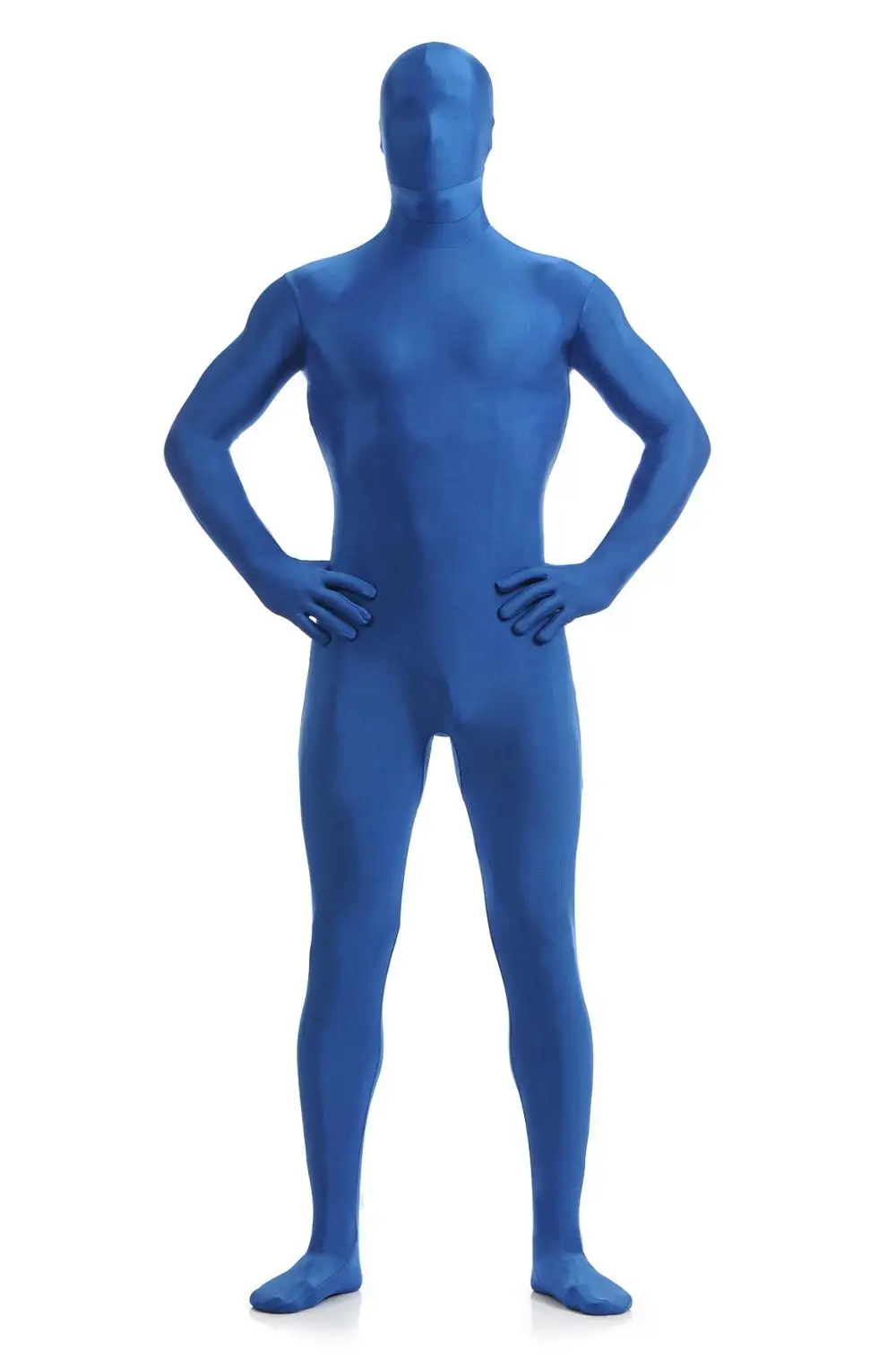 NO.8 Новейший взрослый костюм-невидимка Zentai костюмы Blow Up синий фиолетовый зеленый красный 26 цветов полный тело Хэллоуин Вечеринка Косплей Костюм - Цвет: NO.8