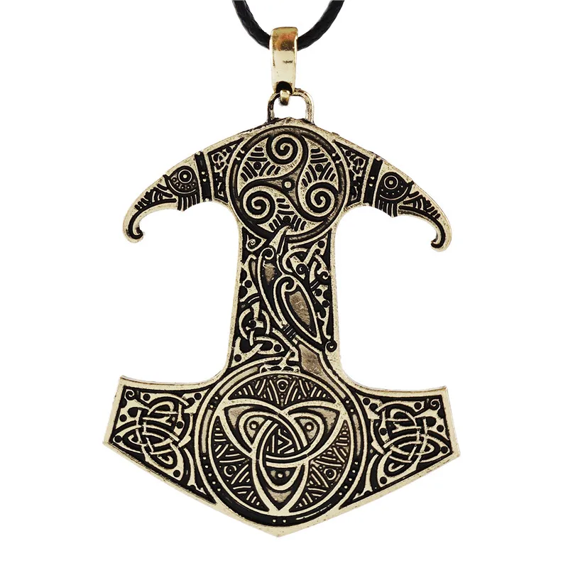 1 шт. викинговые вороны Huginn Symber Triskele Runic Charm норвежский узел Rune Jewelry талисман