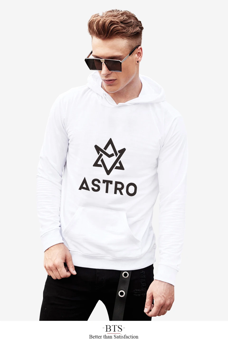 LUCKYFRIDAYF ASTRO Kpop толстовки Moletom STAR Group Весенняя женская/Мужская хлопчатобумажная Повседневная Толстовка Harajuku Мужская/женская одежда