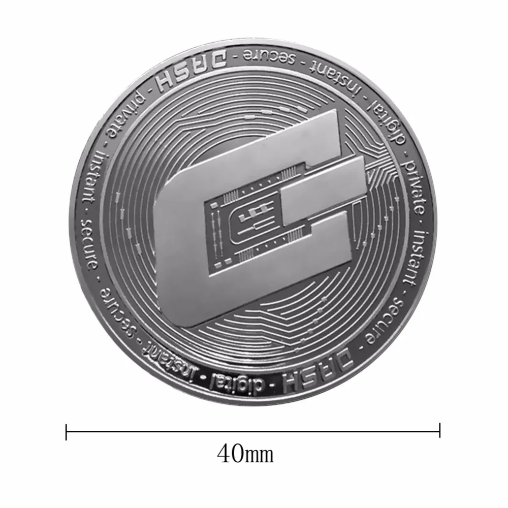 Монеты Dash Litecoin эфириум коллекция монет физический подарок искусства античное