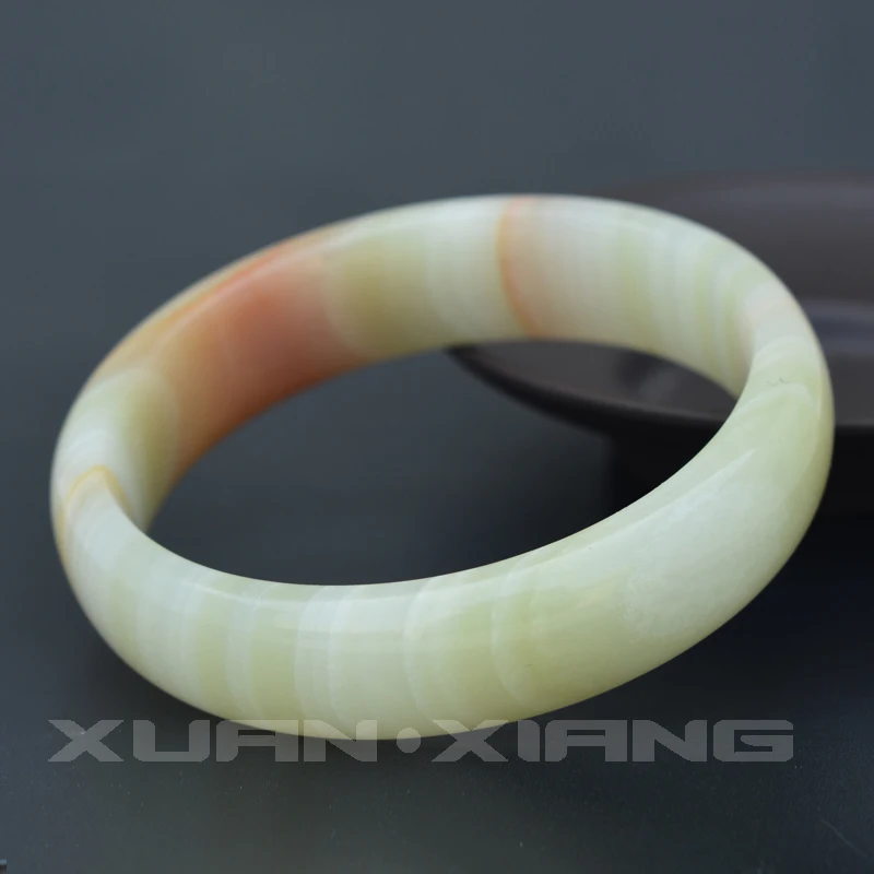 Женский браслет с круглым кольцом в полоску|Браслеты| |