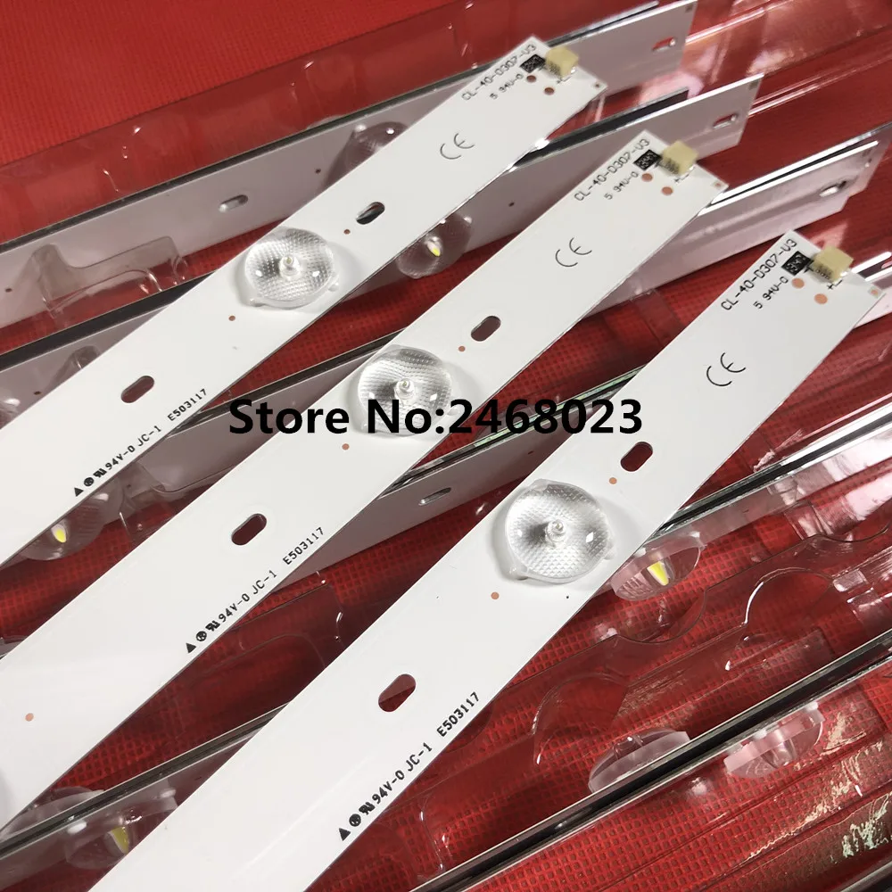 30 шт./лот для CL 40 D307 V3 светодиодная подсветка полосы 40PFL5708/F7 40PFL3188 40pfg410 9/78 40phg410