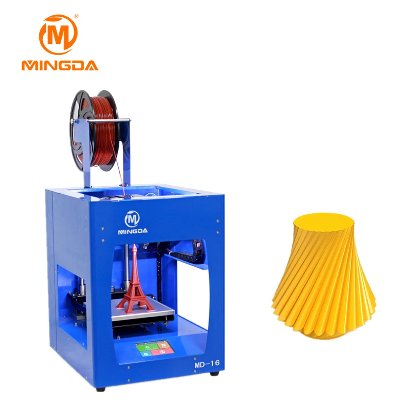 Горячая Распродажа MINGDA настольный 3d принтер новейший FMD 3D печатная машина три цвета металл 3 D принтер для продажи