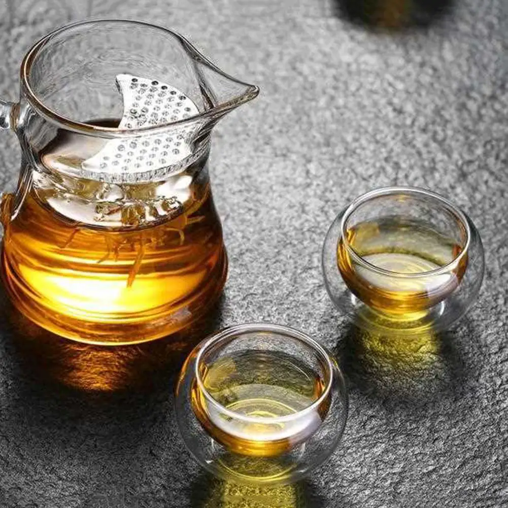 Специальный термостойкий фильтр с наконечником прямого огня стеклянный чайник