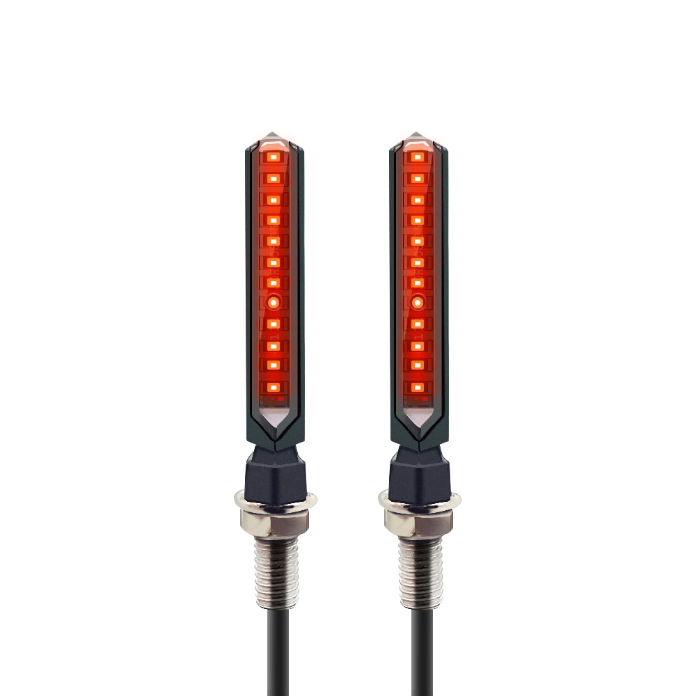 ZXD-006-HON-2PCS Светодиодный стоп мото rcycle поворотники стрелки мигалка мото сигнал для SUZUKI bandit 600 sv burgman 400 m109r gs500 sv 650 - Цвет: ZXD-006-HON-2PCS
