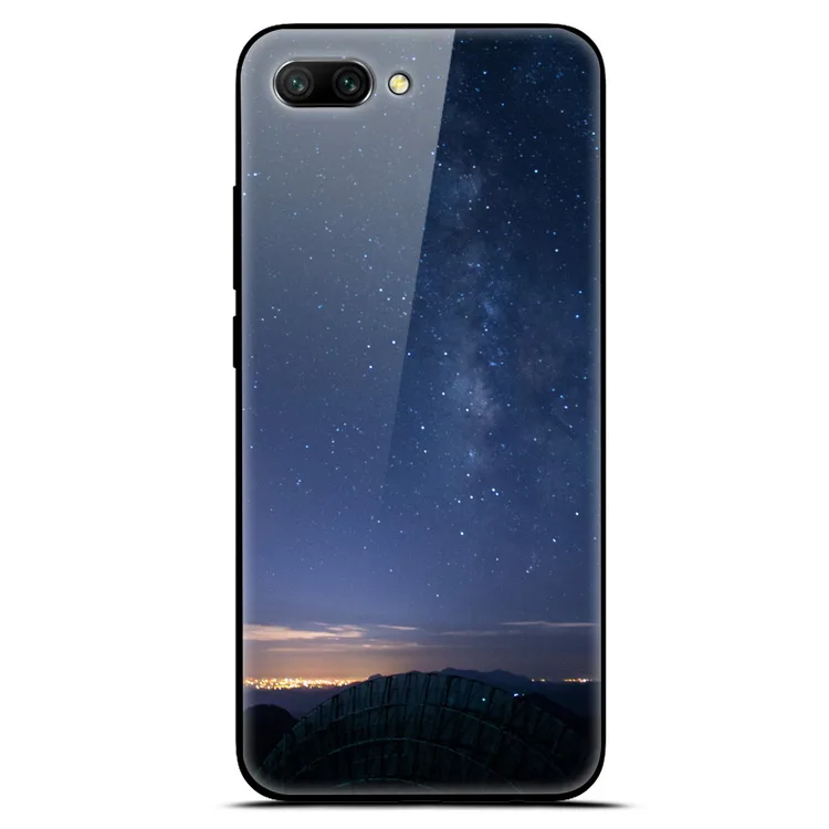 as photo 31 Стеклянный чехол для huawei Honor 10, чехол, роскошная задняя крышка из закаленного стекла, чехол для huawei Honor 10, чехол для Honor 10 lite, ТПУ Рамка - Цвет: as photo 31
