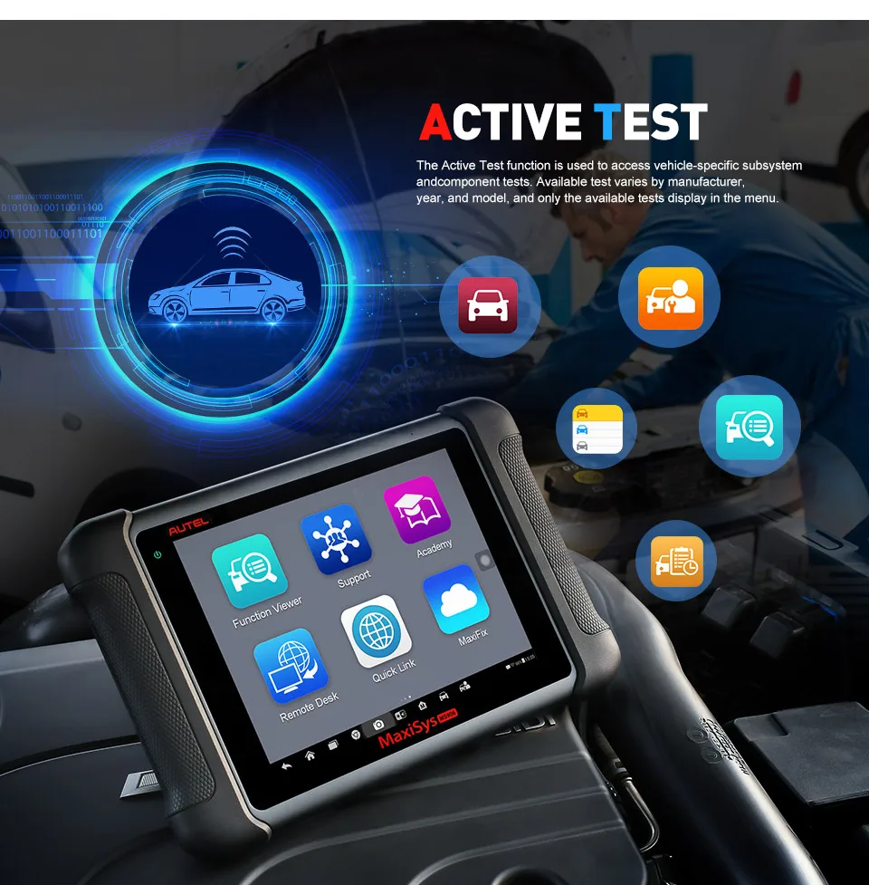 Оригинальный autel MaxiSys MS906 профессиональный автомобильный диагностический