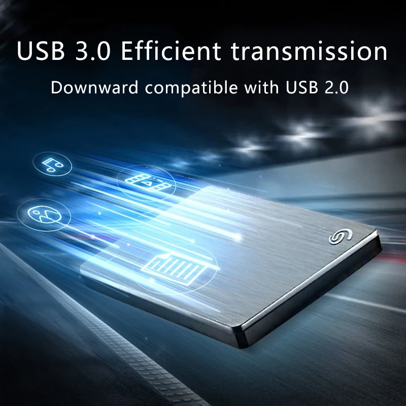 Seagate 2 5 &quotвнешний жесткий диск 4 ТБ 1 HDD USB 3 0 Портативный для ноутбука/Mac/PS4/Xbox One disco