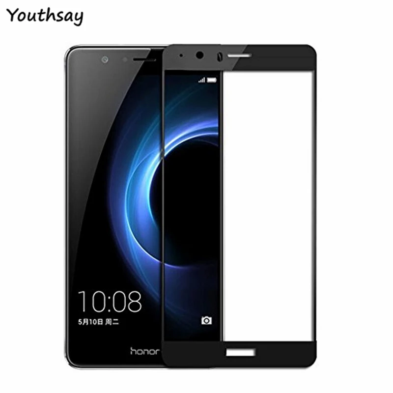 1 шт для стекла Huawei Honor 8 закаленное стекло изогнутая полная пленка Защита экрана