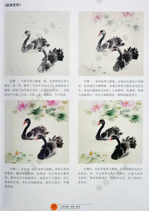 Китайский изготовитель техники и материалов для рисования птиц Gongbi |