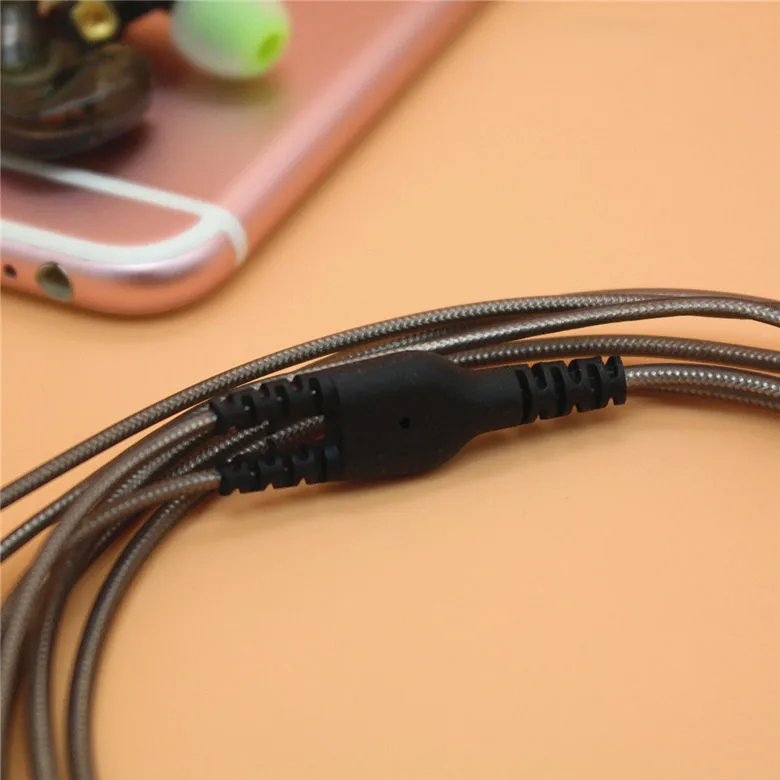 Высококачественный кабель для наушников SENNHEISER IE80 IE8 IE8I с микрофоном|Аксессуары