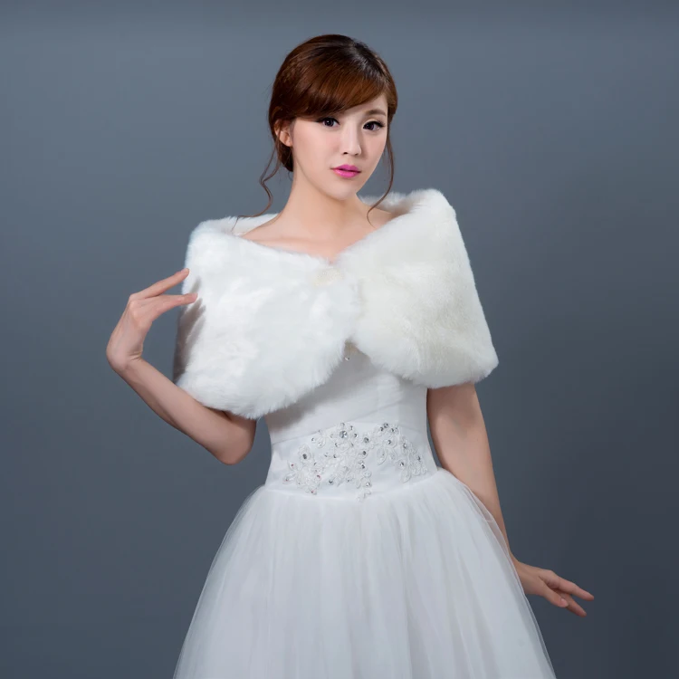 

2018 New Arrival Fashion Bridal Wedding Boleros Jacket Wrap Ivory Shawl Bolero For Wedding Party In Stock Cheap Modest