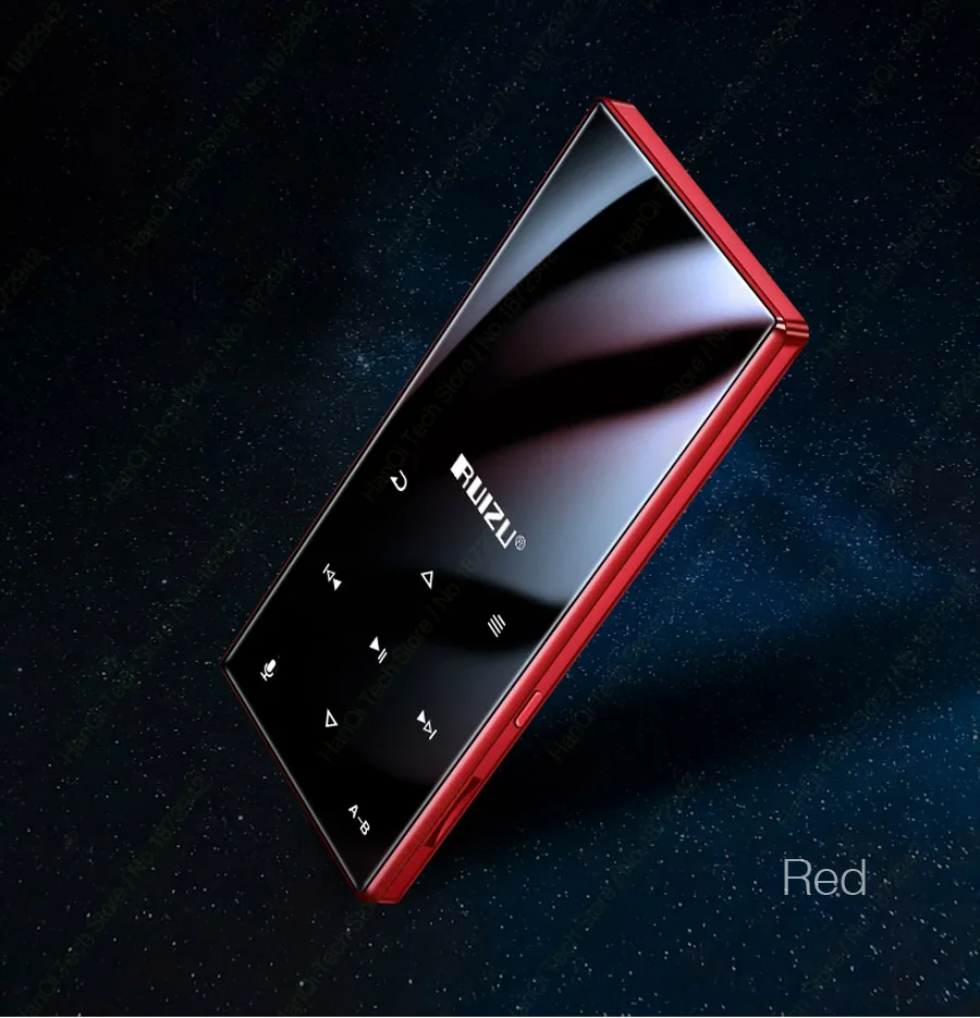 Ruidu D29 Bluetooth MP3-плеер портативный аудио 8 Гб музыкальный плеер со встроенным динамиком Поддержка FM, запись, электронная книга, часы, шагомер