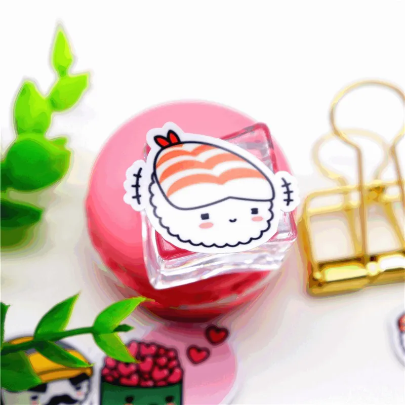 40 шт./упак. креативные kawaii самодельные японские милые суши наклейки для скрапбукинга/DIY ремесло фотоальбомы