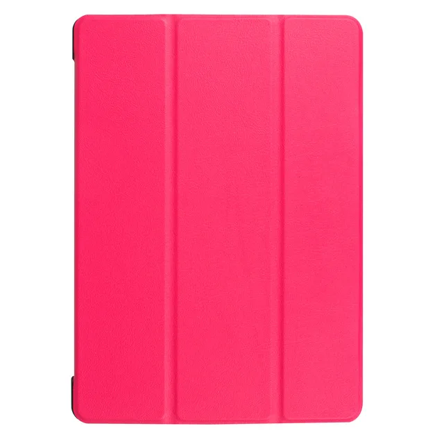 rose Роскошный умный чехол, защитный для huawei MediaPad T3 AGS-L09 AGS-L03, 9,6 дюймов, кожаный чехол для планшета Honor Play Pad 2 9,6 - Цвет: rose