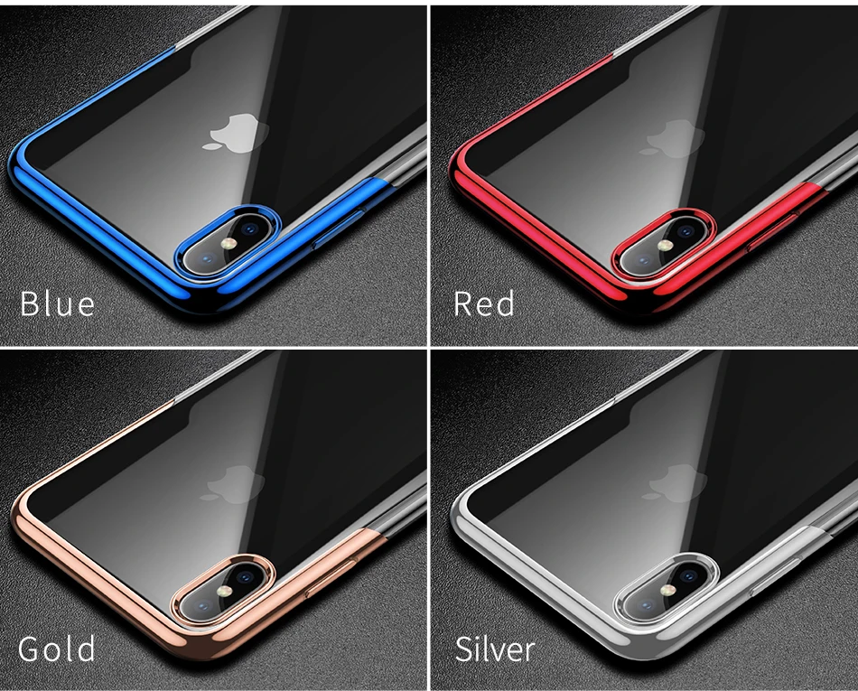 Прозрачный чехол для iPhone XS Max мягкий силиконовый Ультратонкий с покрытием XR