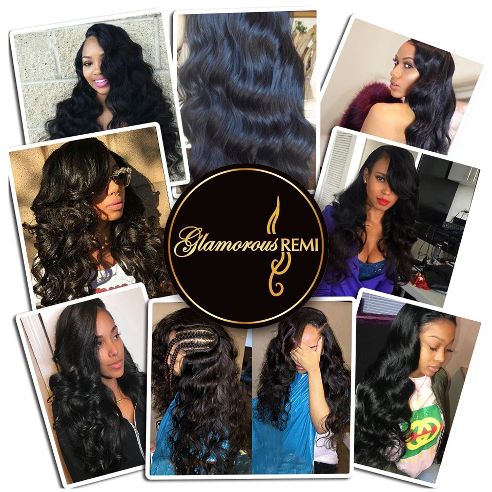 100% Human Hair Bundles 3 Piece Natural Black Brazilian Body Wave Weave 8-26 Inch Remy Extension Dropship | Шиньоны и парики