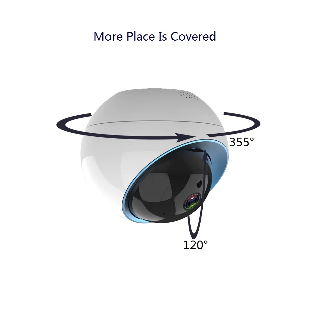 Фото Wouwon Новое поступление 2019 облачная купольная IP камера 1080 P беспроводная WiFi