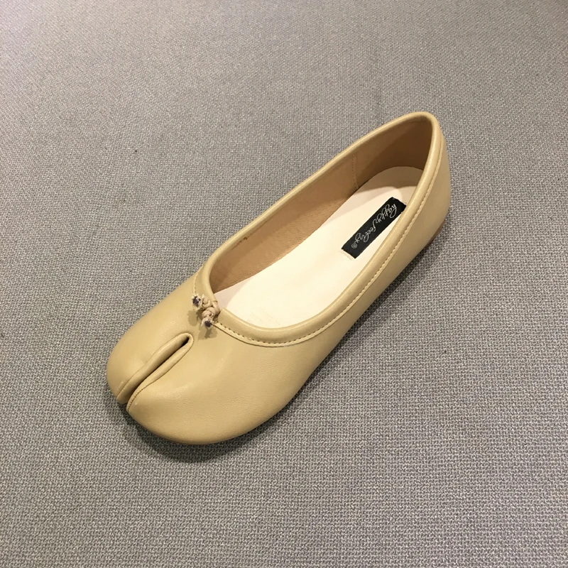 Cowleather Trotters toe туфли без каблуков мюли женские летние лоферы в ретро-стиле японский ниндзя клип носком Дамы flipflops дизайнерские тапочки слайды